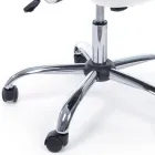 Karrige zyre Mbështetëse krahu dhe mbështetëse koke prej çeliku dhe rrjetë - Cerreto Viadurini