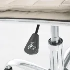 Kolltukë ergonomike zyre me krahë çeliku dhe lëkure imituese - Mantica Viadurini