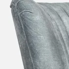 Kolltukë Vintage Dru me Mbështetëse krahësh prej bastun prej palme kacavjerrëse dhe poliestër - Ludovica Viadurini