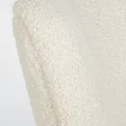 Kolltukë Vintage me sedilje dhe mbështetëse me efekt leshi dhe gome - Patrizia Viadurini