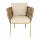 Kolltukë në natyrë Cliff Talenti me litar dhe pëlhurë nga Palomba Viadurini