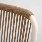 Kolltuku i Jashtëm Nga Alumini Bezh dhe Litar Terra - Luxe Viadurini