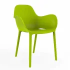 Kolltuk i jashtëm Sabinas Vondom, polipropilen dhe tekstil me fije qelqi Viadurini