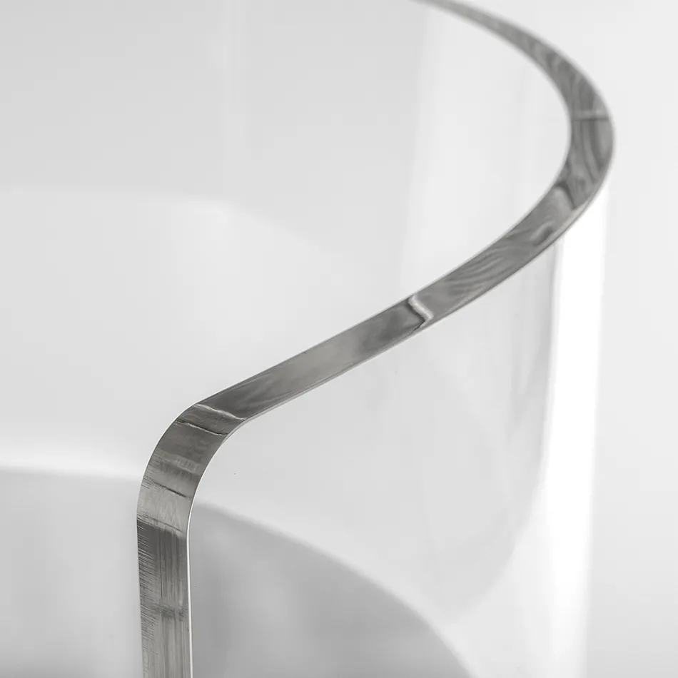 Kolltuk Elegant Transparent Pleksiglasi Prodhuar në Itali - Rachele Viadurini