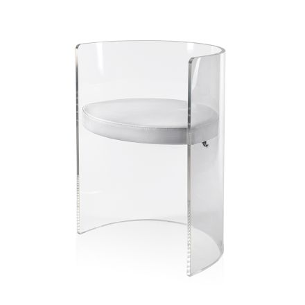 Kolltuk Elegant Transparent Pleksiglasi Prodhuar në Itali - Rachele Viadurini