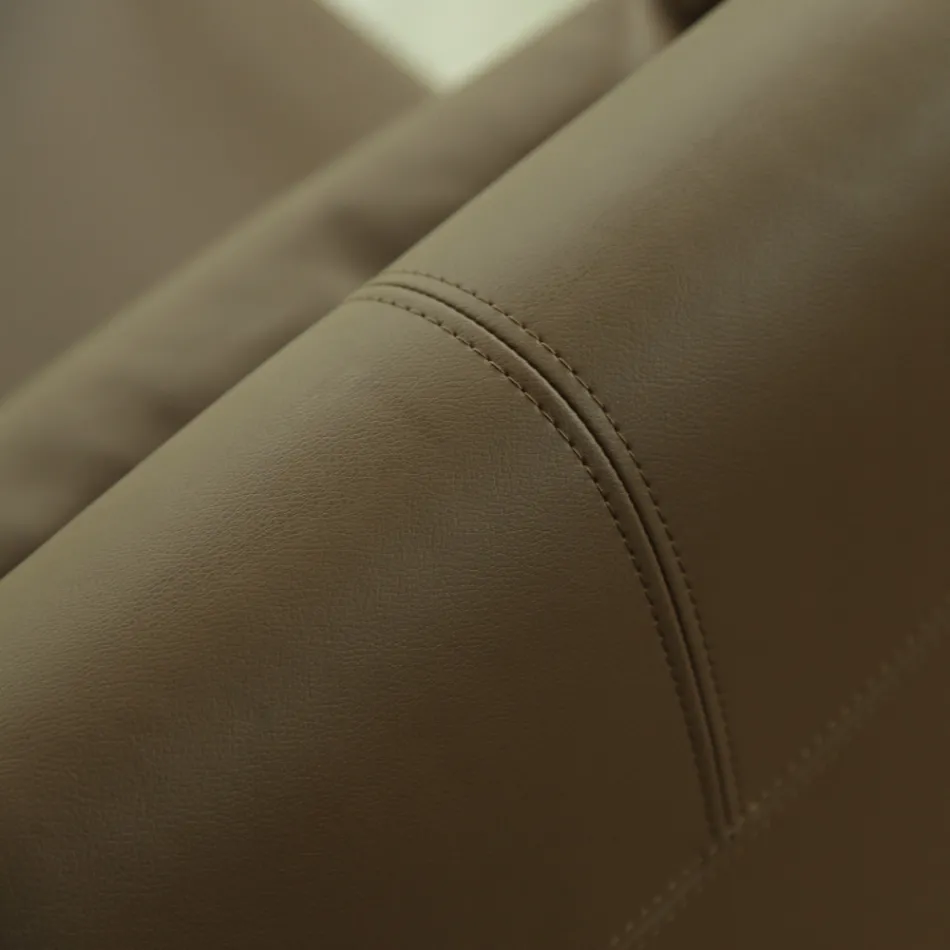 Kolltukë metalike dhe sedilje eko-lëkure Made in Italy - Mint Viadurini