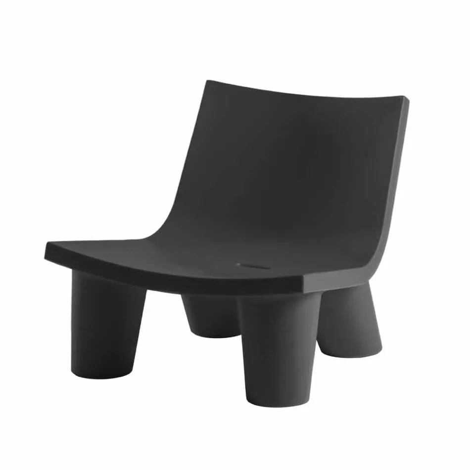 Karrige rri kot me dizajn rrëshqitës Lita e ulët me ngjyra e prodhuar në Itali Viadurini