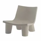 Karrige rri kot me dizajn rrëshqitës Lita e ulët me ngjyra e prodhuar në Itali Viadurini