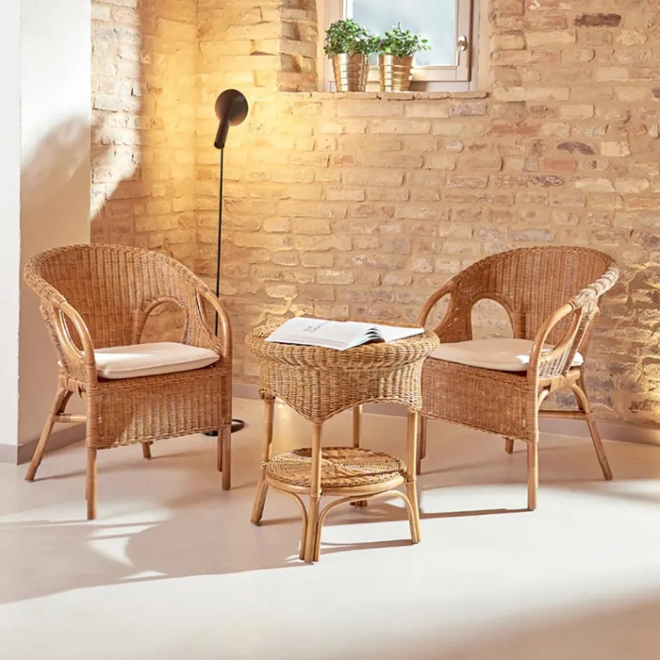 Kolltukë thurje e jashtme me jastëk sediljeje - Nathaniel Viadurini