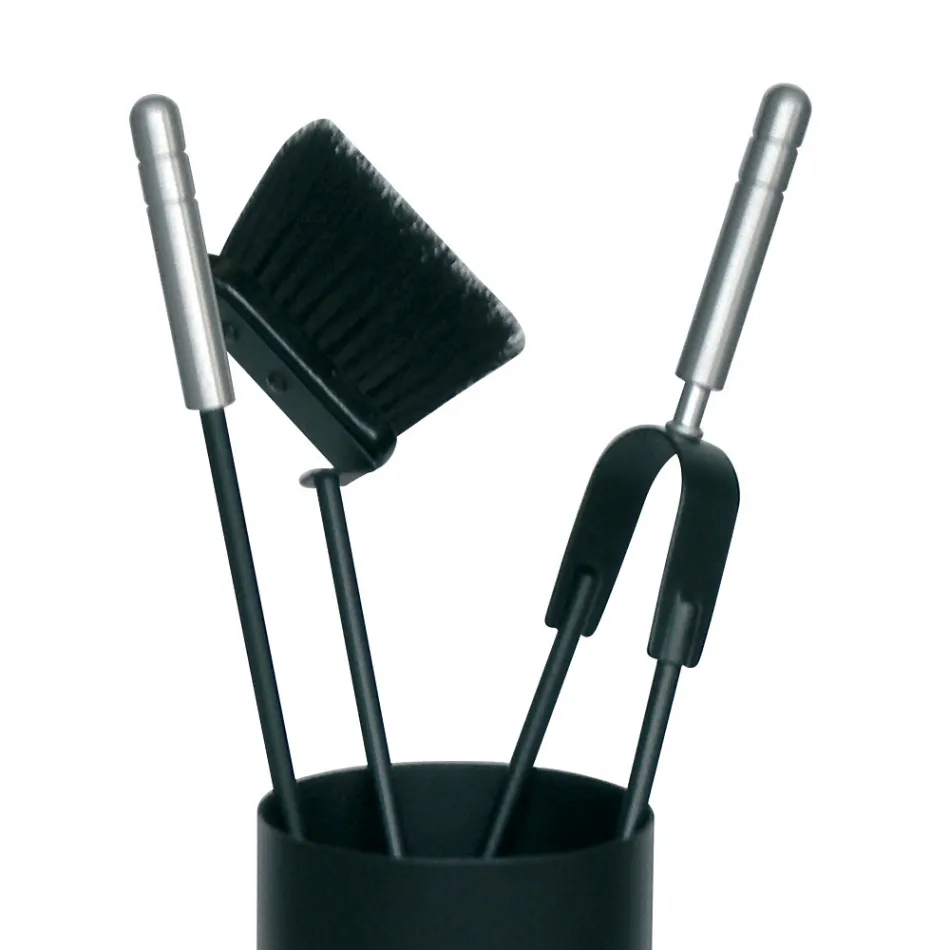 Mbajtëse veglash me 3 vegla për kujdesin e oxhakut të prodhuar në Itali - Cuscus Viadurini