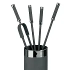 Mbajtëse veglash me 4 aksesorë të oxhakut të përfshirë Made in Italy - Gjarpër Viadurini