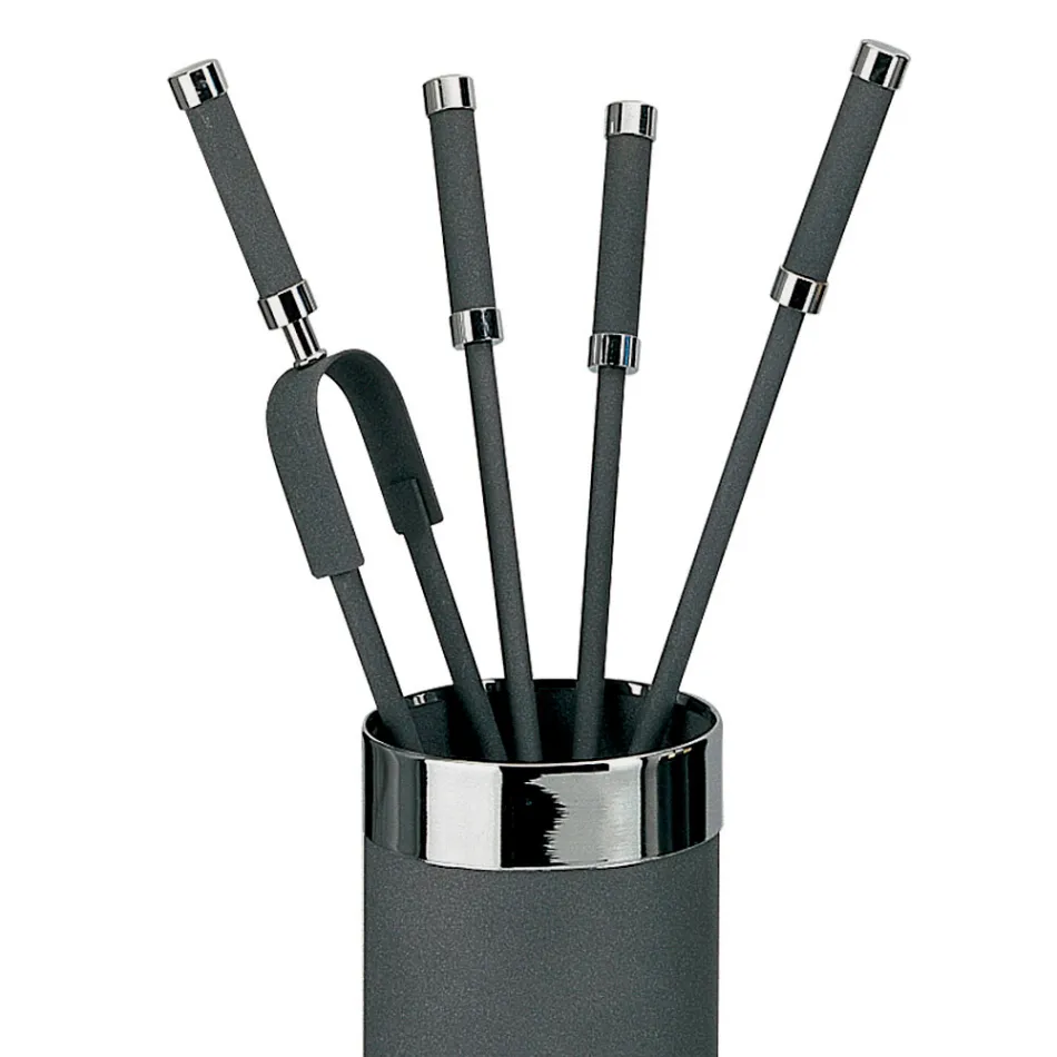 Mbajtëse veglash me 4 aksesorë të oxhakut të përfshirë Made in Italy - Gjarpër Viadurini