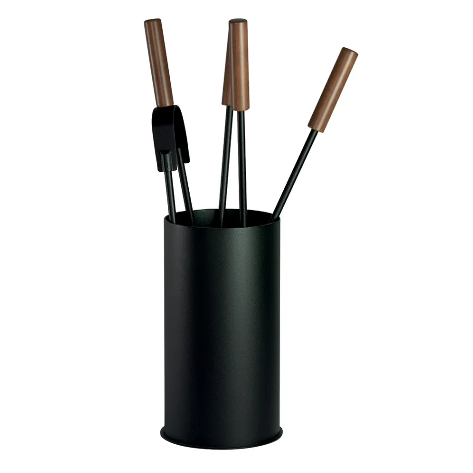 Mbajtëse veglash me 4 vegla për kujdesin e oxhakut Prodhuar në Itali - Fakir Viadurini