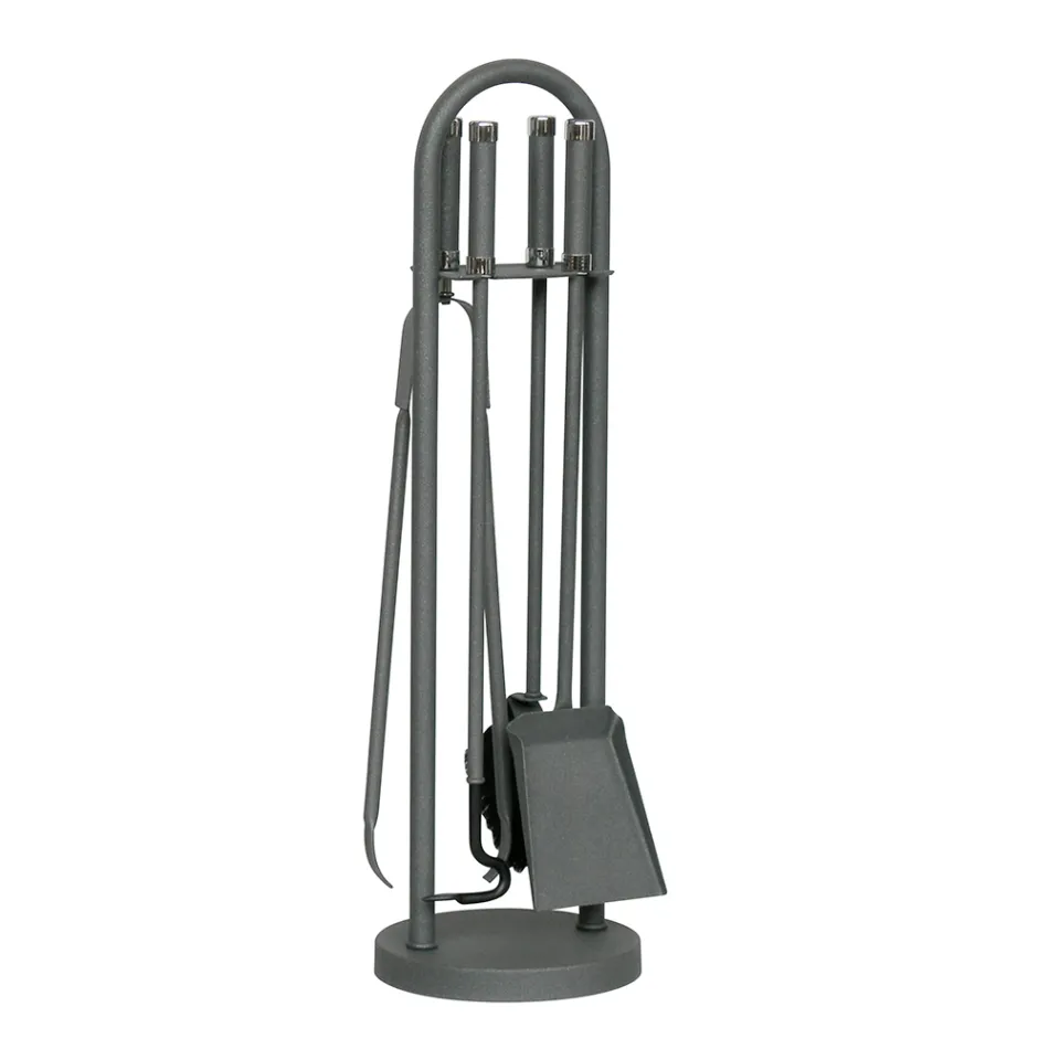 Mbajtëse veglash me 4 vegla vatrale të prodhuara në Itali - Licaone Viadurini