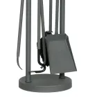 Mbajtëse veglash me 4 vegla vatrale të prodhuara në Itali - Licaone Viadurini