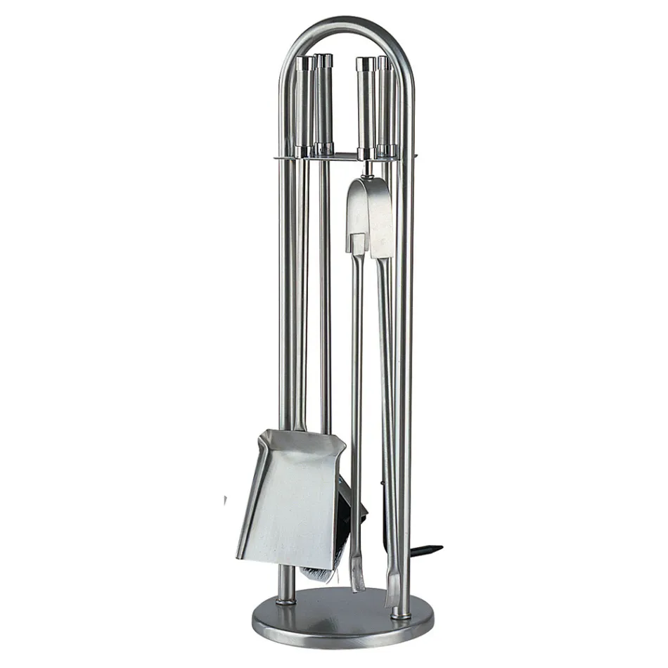 Mbajtëse veglash me 4 vegla vatrale të prodhuara në Itali - Licaone Viadurini