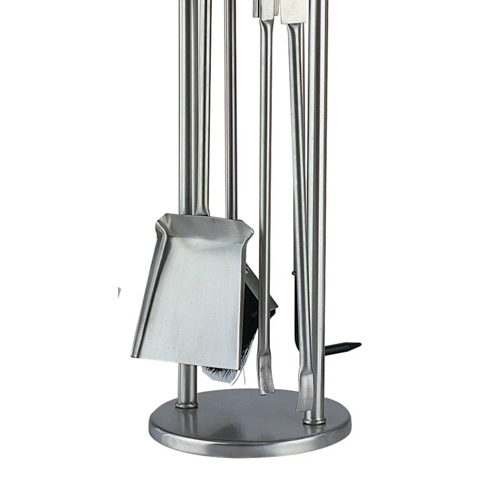 Mbajtëse veglash me 4 vegla vatrale të prodhuara në Itali - Licaone Viadurini