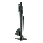 Mbajtëse veglash me grep, kapëse, kosh pluhuri dhe furçë Prodhuar në Itali - Geisha Viadurini