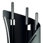 Mbajtëse veglash fikse me 3 vegla vatrale prodhimi në Itali - Turban Viadurini