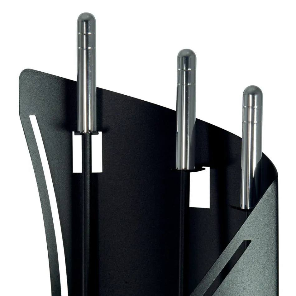 Mbajtëse veglash fikse me 3 vegla vatrale prodhimi në Itali - Turban Viadurini