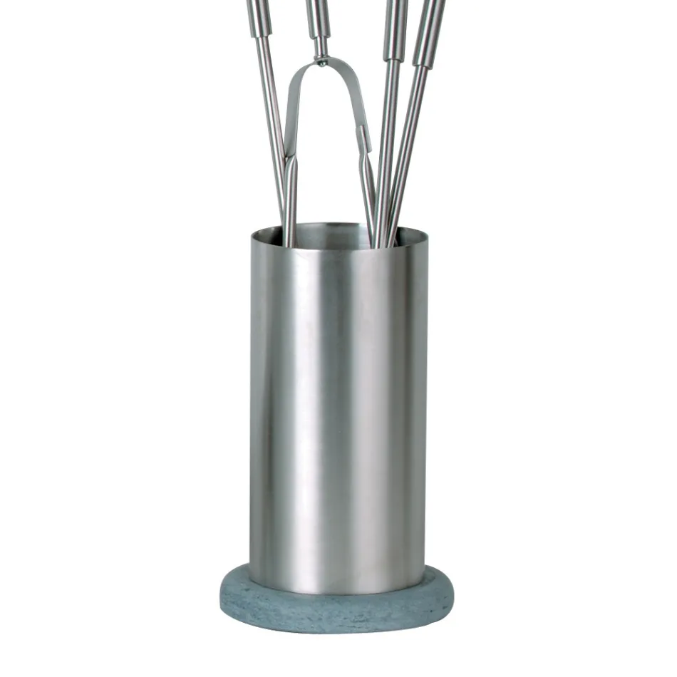 Mbajtëse veglash inox me 4 aksesorë Made in Italy - Çantë shpine Viadurini