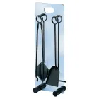 Mbajtëse veglash kristali të temperuar me 4 aksesorë Prodhuar në Itali - Zebra Viadurini