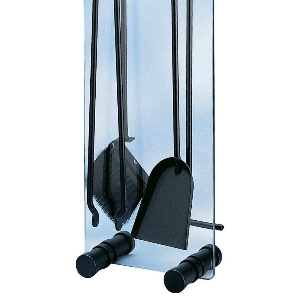 Mbajtëse veglash kristali të temperuar me 4 aksesorë Prodhuar në Itali - Zebra Viadurini