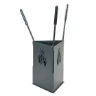 Mbajtëse veglash trekëndore me 3 aksesorë të përfshirë Made in Italy - Passero Viadurini