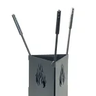 Mbajtëse veglash trekëndore me 3 aksesorë të përfshirë Made in Italy - Passero Viadurini