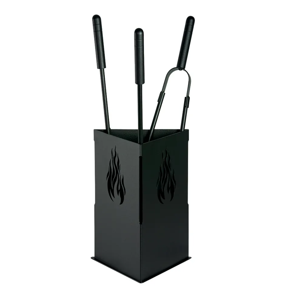 Mbajtëse veglash trekëndore me 3 aksesorë të përfshirë Made in Italy - Passero Viadurini