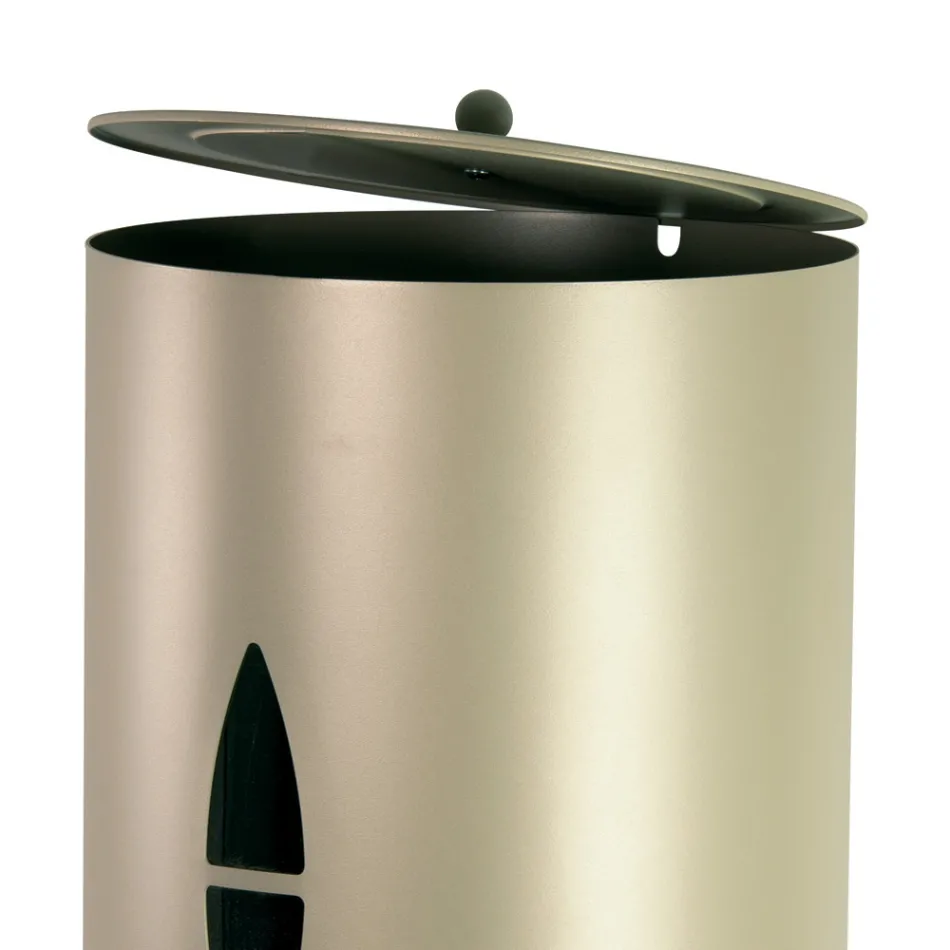 Mbajtëse peleti me kapak, fshesë dhe lopatë Prodhuar në Itali - Cacatua Viadurini