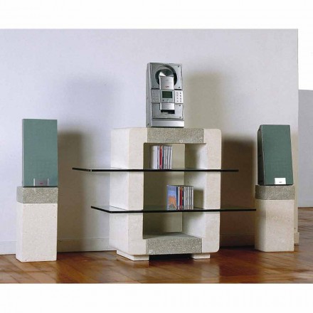 Porti TV Hi-Fi Stone dhe Syzet Moderne Xeni Design Viadurini