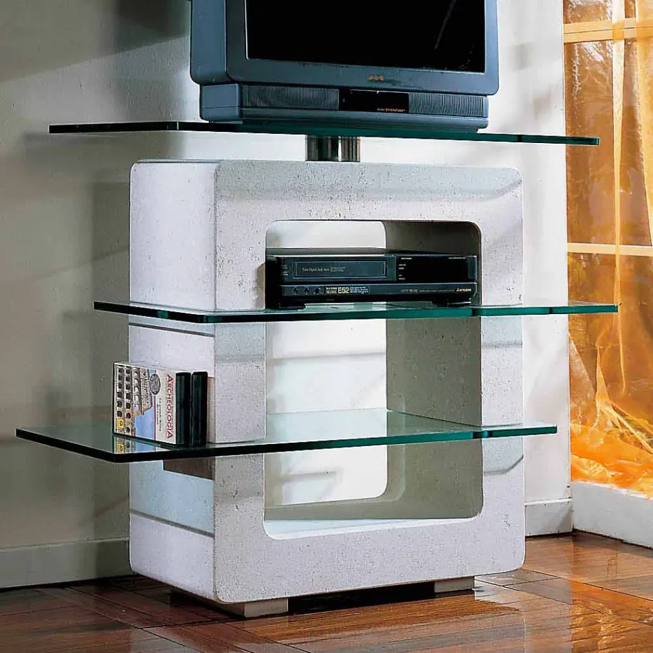 Derë moderne xhami modulare dhe derë moderne kristal Agnes Viadurini