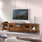 Stenda TV prej druri në stilin klasik me dyer xhami Prodhuar në Itali - Richard Viadurini