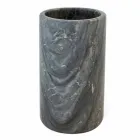 Mbajtës i mjeteve të kuzhinës në të bardhë gri ose mermeri të zi të bërë në Itali - Tulvio Viadurini