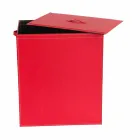 Shporta e rrobave prej lëkure me një bazë modeli drejtkëndëshe Peter Viadurini