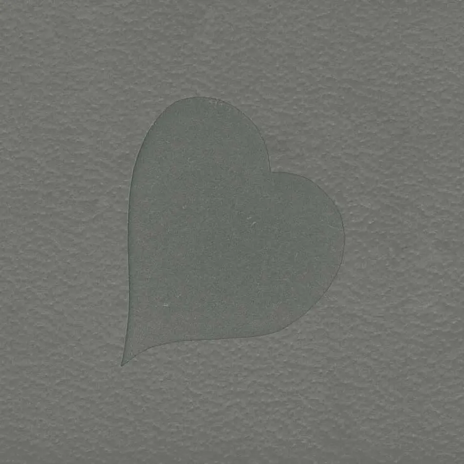 Shporta bashkëkohore e lavanderi prej lëkure e bërë në Itali Adele, futje zemre Viadurini