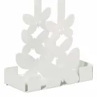 Mbajtës i dyfishtë i kupave në të Bardhë, ngjyrë bezhë ose të hekurt të fildishtë i bërë në Itali - Leiden Viadurini