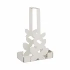 Mbajtës i dyfishtë i kupave në të Bardhë, ngjyrë bezhë ose të hekurt të fildishtë i bërë në Itali - Leiden Viadurini