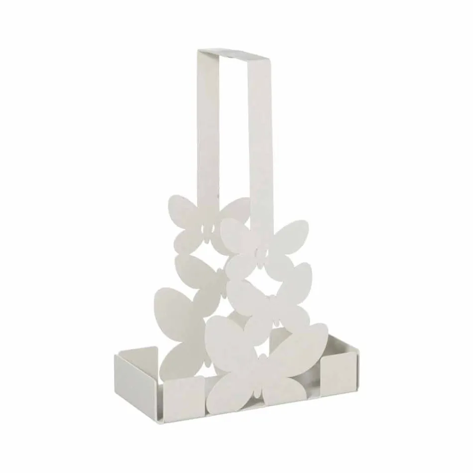 Mbajtës i dyfishtë i kupave në të Bardhë, ngjyrë bezhë ose të hekurt të fildishtë i bërë në Itali - Leiden Viadurini