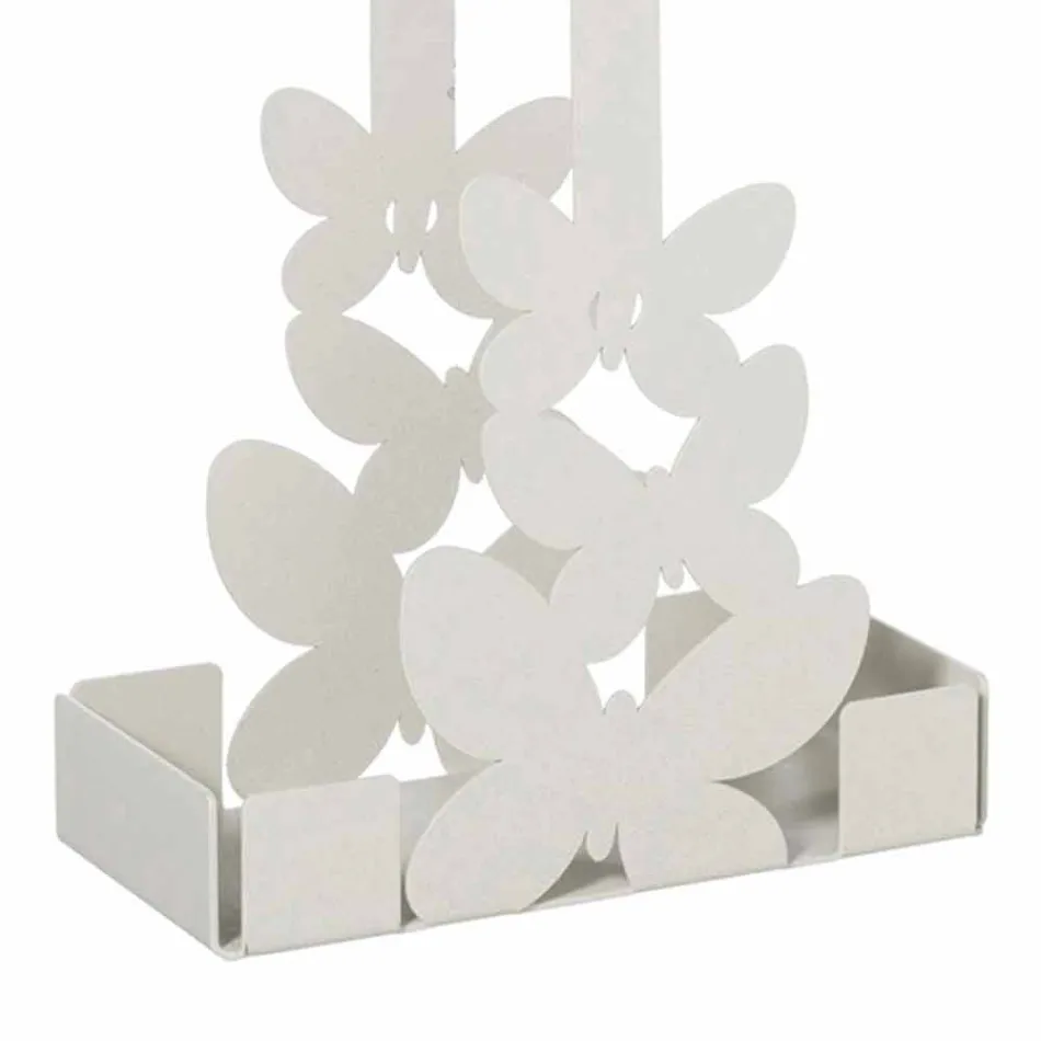 Mbajtës i dyfishtë i kupave në të Bardhë, ngjyrë bezhë ose të hekurt të fildishtë i bërë në Itali - Leiden Viadurini