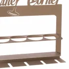 Mbajtëse shishe e punuar me dorë në hekur të çmuar Made in Italy - Maste Viadurini