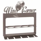 Mbajtëse shishe e punuar me dorë në hekur të çmuar Made in Italy - Maste Viadurini