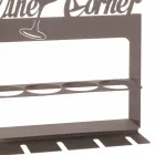 Mbajtëse shishe e punuar me dorë në hekur të çmuar Made in Italy - Maste Viadurini