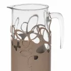 Mbajtësi modern i shisheve në hekur të bardhë, bezhë ose fildishtë të bërë në Itali - Leiden Viadurini