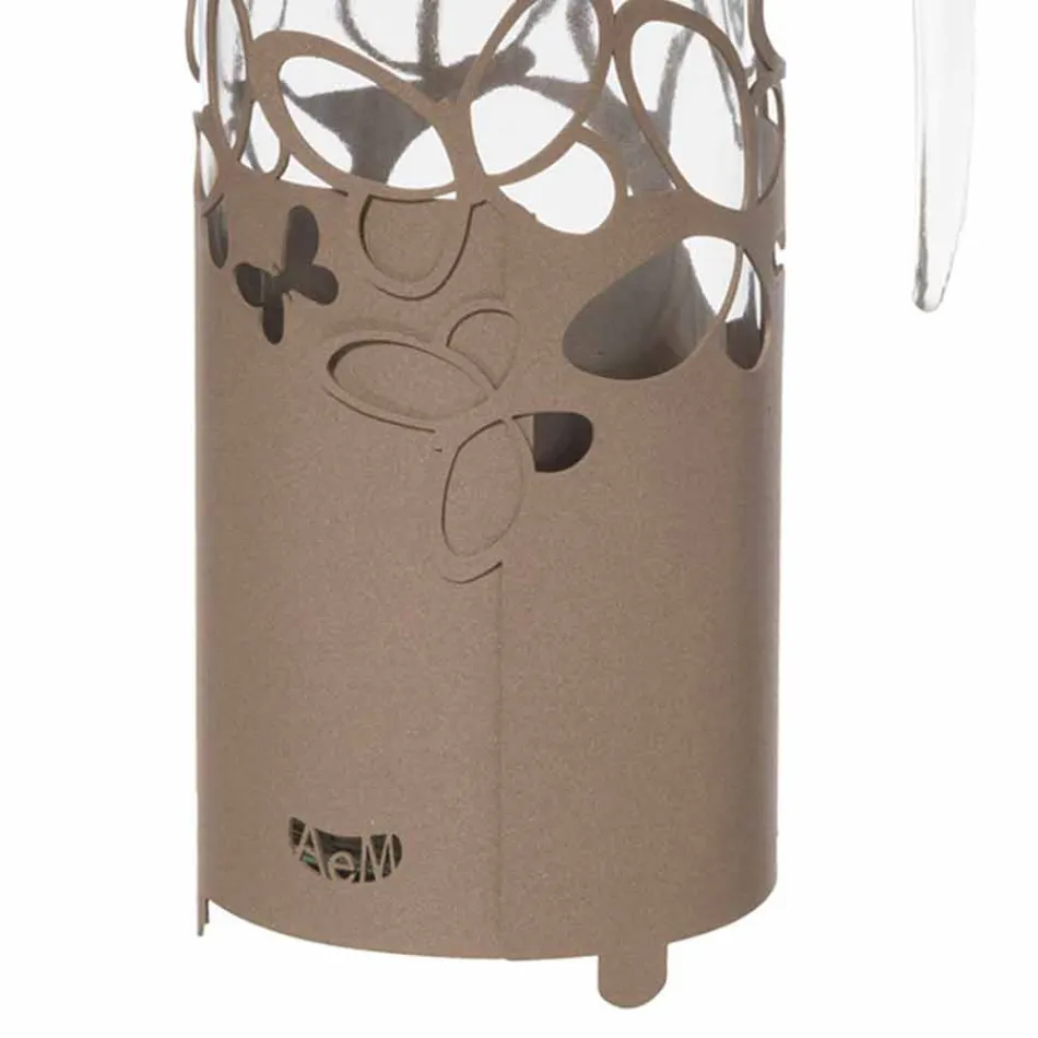 Mbajtësi modern i shisheve në hekur të bardhë, bezhë ose fildishtë të bërë në Itali - Leiden Viadurini