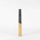 Mbajtëse moderne qirinjsh në dru pishe të ngurtë me detaje me ngjyra - Çiltërsia Viadurini