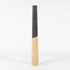 Mbajtëse moderne qirinjsh në dru pishe të ngurtë me detaje me ngjyra - Çiltërsia Viadurini