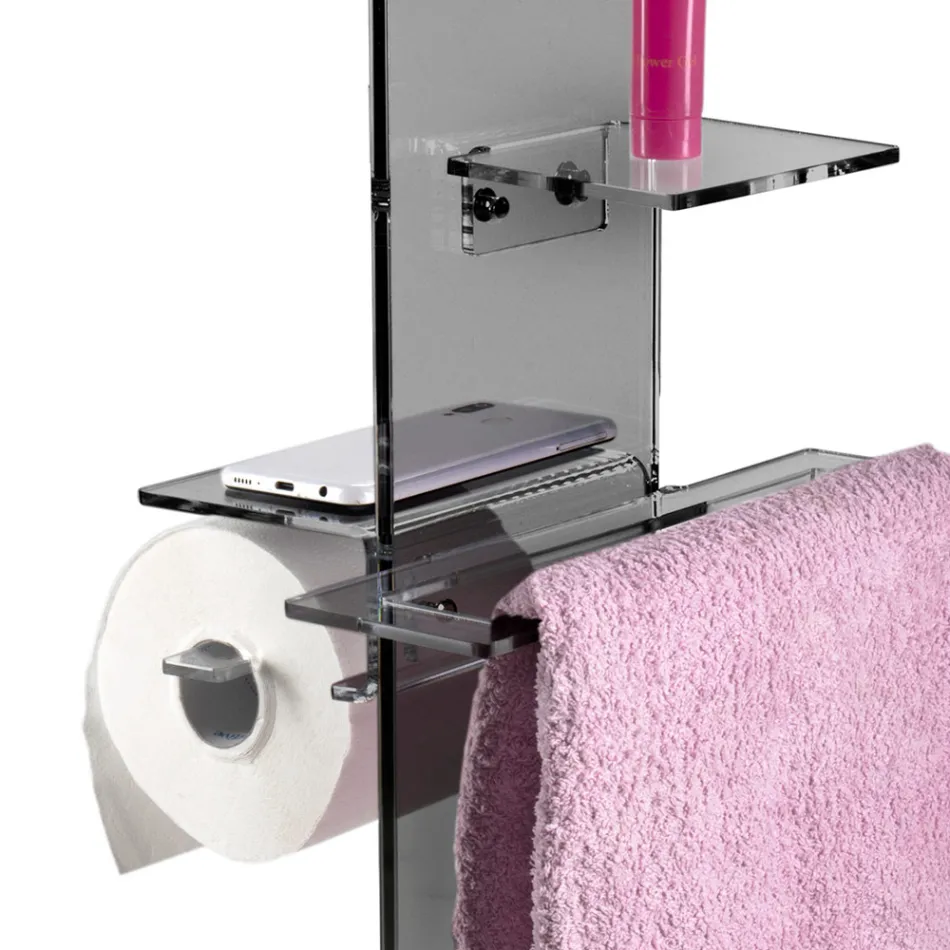 Mbajtëse letre, peshqir dhe mbajtëse sapuni bideti Prodhuar në Itali - Pluto Viadurini