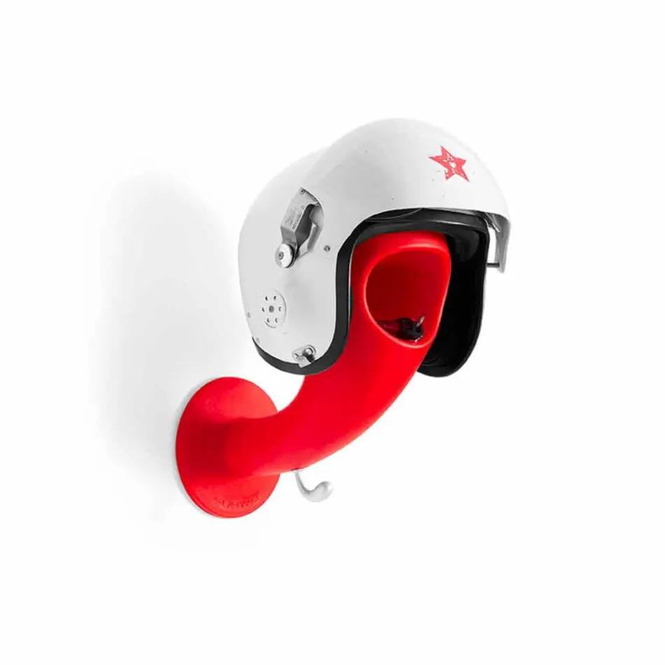 Mbajtëse helmete ose varëse muri me ngjyra, 6 pjesë - koka e çmendur nga Myyour Viadurini